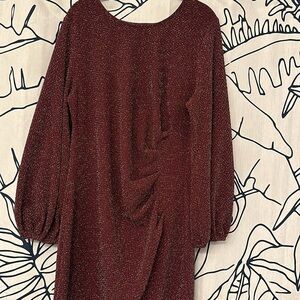 Dark purple sparkle, event dress